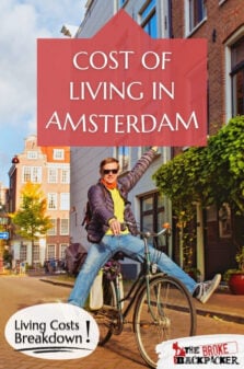 Cost of Living in Amsterdam Pinterest Image