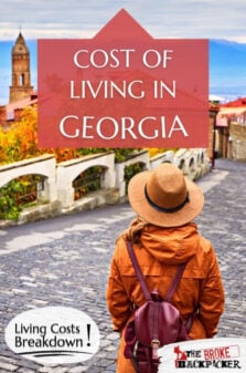 Cost of Living in Georgia Pinterest Image