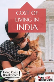 Cost of Living in India Pinterest Image