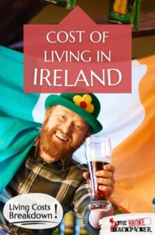 Cost of Living in Ireland Pinterest Image