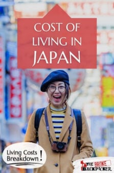 Cost of Living in Japan Pinterest Image