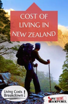 Cost of Living in New Zealand Pinterest Image