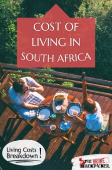 Cost of Living in South Africa Pinterest Image
