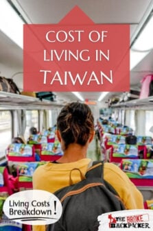 Cost of Living in Taiwan Pinterest Image