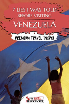 7 Lies about Venezuela Pinterest Image