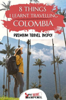 Lessons I learned in Colombia Pinterest Image