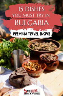 Bulgarian Food Pinterest Image