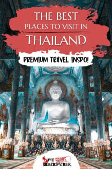 Places to Visit in Thailand Pinterest Image