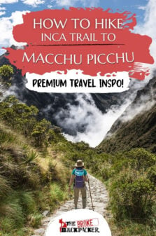 Inca Trail Hike Pinterest Image