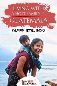 Living with a Host Family in Guatemala Pinterest Image