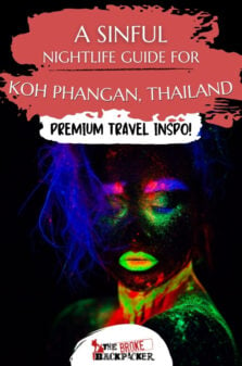 Koh Phangan Night Life Guide Pinterest Image