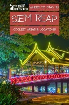 Where to Stay in Siem Reap Pinterest Image