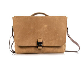 leather travel laptop bag