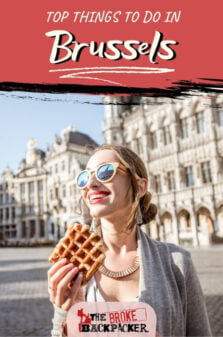 Things to do in Brussels Pinterest Image