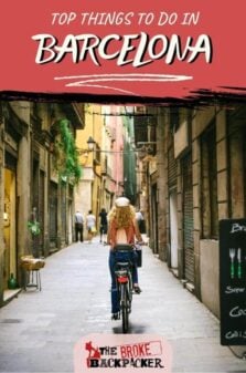 Things to do in Barcelona Pinterest Image