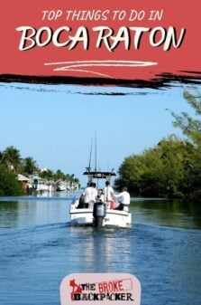 Things to do in Boca Raton Pinterest Image