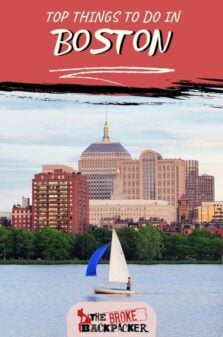 Things to do in Boston Pinterest Image