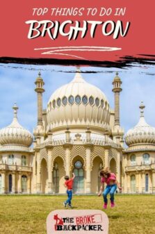 Things to do in Brighton Pinterest Image