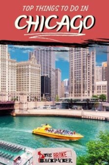 Things to do in Chicago Pinterest Image
