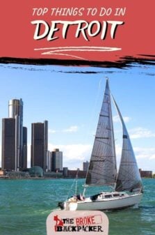 Things to do in Detroit Pinterest Image