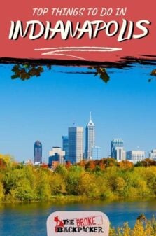 Things to do in Indianapolis Pinterest Image
