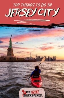Things to do in Jersey City Pinterest Image