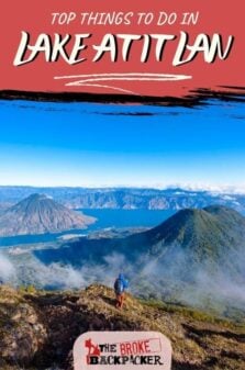 Things to do in Lake Atitlan Pinterest Image