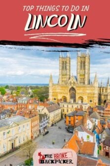 Things to do in Lincoln Pinterest Image