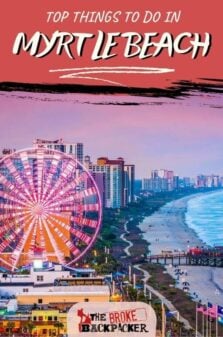 Things to do in Myrtle Beach Pinterest Image