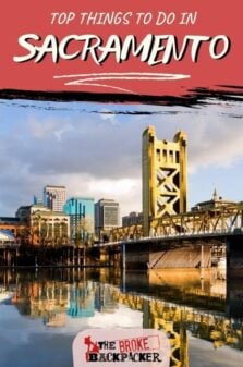 Things to do in Sacramento Pinterest Image