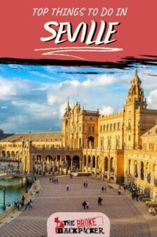Things to do in Seville Pinterest Image