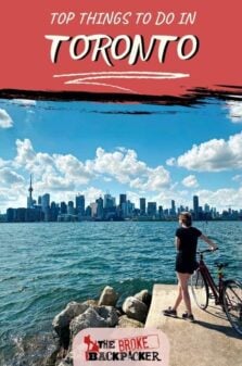 Things to do in Toronto Pinterest Image