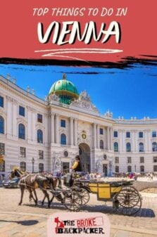 Things to do in Vienna Pinterest Image