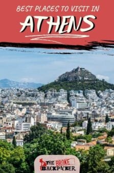 Places to Visit in Athens Pinterest Image