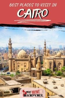 Places to Visit in Cairo Pinterest Image