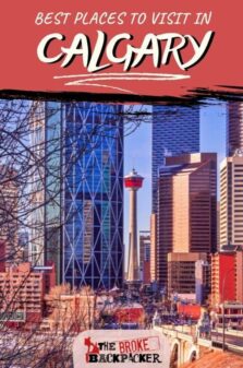 Places to Visit in Calgary Pinterest Image