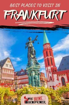 Places to Visit in Frankfurt Pinterest Image