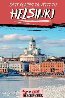 Places to Visit in Helsinki Pinterest Image