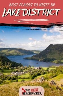 Places to Visit in Lake District Pinterest Image