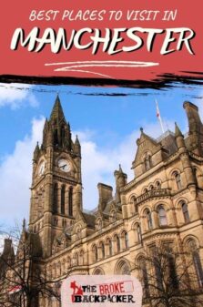 Places to Visit in Manchester Pinterest Image