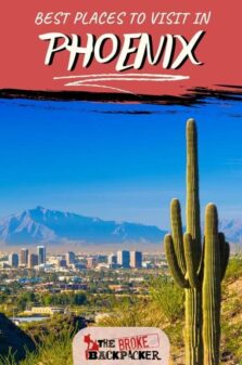 Places to Visit in Phoenix Pinterest Image
