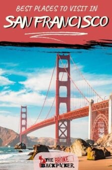 Places to Visit in San Francisco Pinterest Image