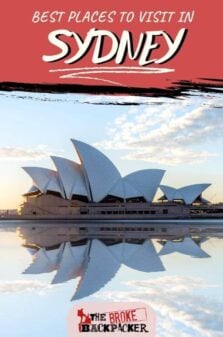 Places to Visit in Sydney Pinterest Image