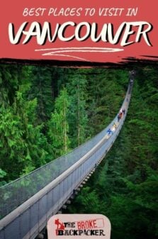 Places to Visit in Vancouver Pinterest Image