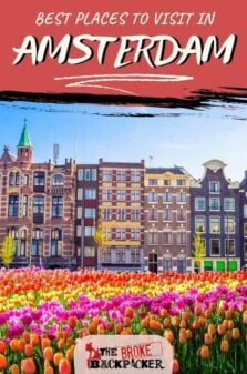 Places to Visit in Amsterdam Pinterest Image