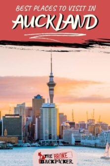 Places to Visit in Auckland Pinterest Image