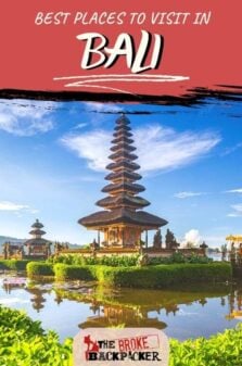 Places to Visit in Bali Pinterest Image