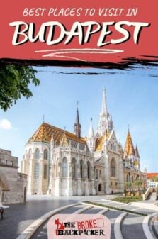 Places to Visit in Budapest Pinterest Image