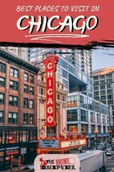 Places to Visit in Chicago Pinterest Image