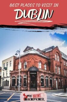 Places to Visit in Dublin Pinterest Image